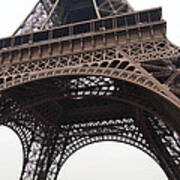 Eiffel Tower - Paris France - 01133 #1 Art Print