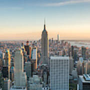 Empire State Building And Skyline, New York, Usa #1 Art Print
