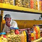 Ensenada Olive Stand 04 Art Print