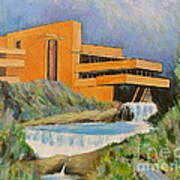 Frank Lloyd Wright Falling Water Architecture #2 Art Print