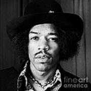 Jimi Hendrix 1967 Art Print