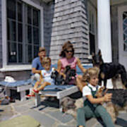 Kennedy Family, 1963 #2 Art Print