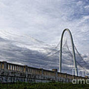 Margaret Hunt Hill Bridge #2 Art Print