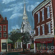 Michelle's On Market Square #1 Art Print