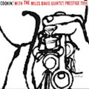 Miles Davis Quintet -  Cookin' With The Miles Davis Quintet #1 Art Print