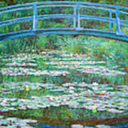 Monet's The Japanese Footbridge #1 Art Print