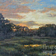 Morning On The Marsh - Wellfleet #1 Art Print