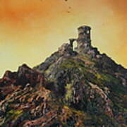 Mow Cop Castle Staffordshire Art Print