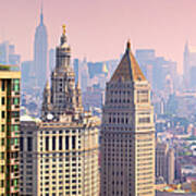 New York City Skyline #1 Art Print
