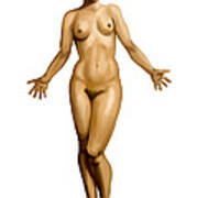Nude Woman #1 Art Print