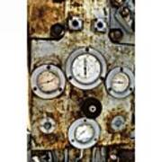 Old Industrial Equipment. #greece #1 Art Print