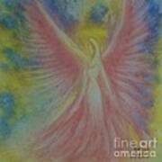 Pink Angel Art Print