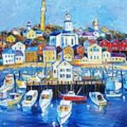 Provincetown Harbor #1 Art Print