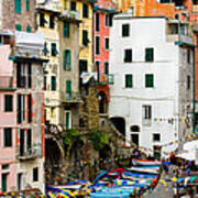 Riomaggiore - Cinque Terre Italy #1 Art Print