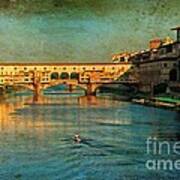 River Arno #1 Art Print