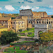 Roman Forum #1 Art Print