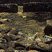 Ruins Of A Stone Wall, Thimlich Ohinga #1 Art Print