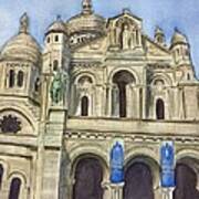 Sacre Coeur #1 Art Print