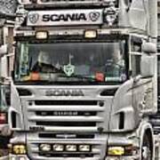 Scania V8 R620 #1 Art Print