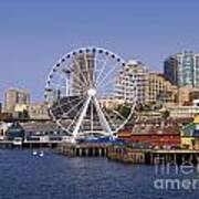 Seattle Waterfront #1 Art Print