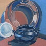 Still Life With Native American Reflections #2 Art Print
