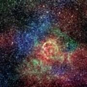 Supernova Remnant Cassiopeia A #1 Art Print