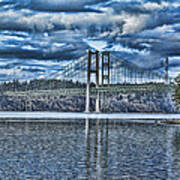 Tacoma Narrows Bridge Art Print