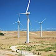 Tehachapi Pass Wind Farm #1 Art Print