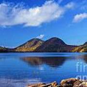 The Bubbles And Jordan Pond. #1 Art Print