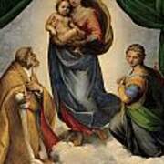The Sistine Madonna Art Print