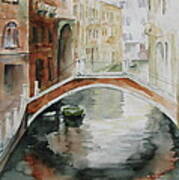 Venice Reflections #2 Art Print