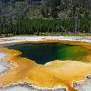 Yellowstone Emerald Pool #1 Art Print