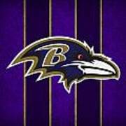 Baltimore Ravens Words Note Card