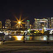 Miami Downtown Skyline #10 Art Print