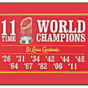 11 Time World Chapion Poster Dsc01106 Art Print