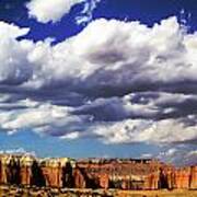 Capitol Reef National  Park Cathedral Valley Art Print