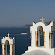 Greece, Santorini, Thira, Oia #14 Art Print