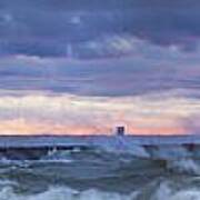 Storms At South Haven #17 Art Print