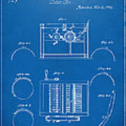 Vintage Antique 1794-240 Official Eli Whitney Cotton Gin US Patent Art Print 