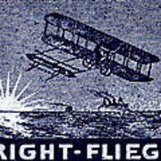 1909 Wright Brothers Aircraft Art Print