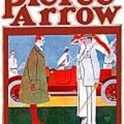 1911 - Pierce Arrow Automobile Advertisement Poster - Color Art Print