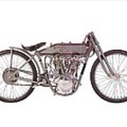 1915 Harley-davidson 11-k Art Print