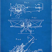 1931 Aircraft Emergency Floatation Patent Blueprint Art Print