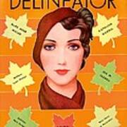 1931 - Delineator Magazine Cover - October - Color Art Print