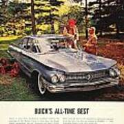 1960 - Buick Lesabre Sedan Advertisement - Color Art Print