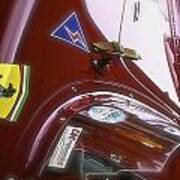 1960 Ferrari 246s Dino Detail Art Print