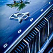 1962 Dodge Polara 500 Grille - Hood Emblem Art Print