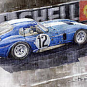 1965 Le Mans  Daytona Cobra Coupe Art Print
