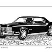 1967 Cadillac Eldorado Art Print