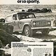 1972 Jeep Commando Art Print